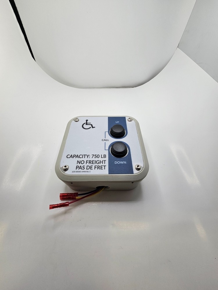 Electric Vertical Platform Lift Control Switch 750LB Capacity