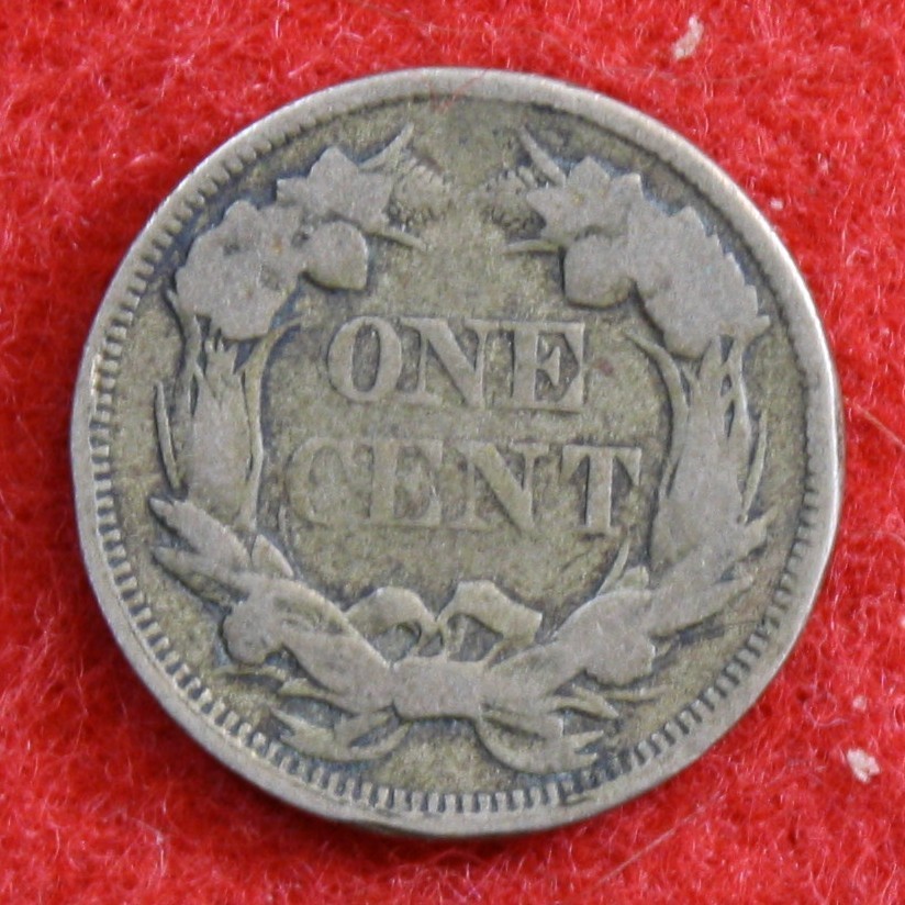 1858 Lg Letters Flying Eagle Cent Penny Coin FE111