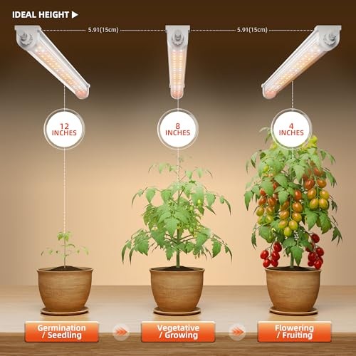 3FT LED Grow Lights for Indoor Plants,Light Strips for 200W, Standard