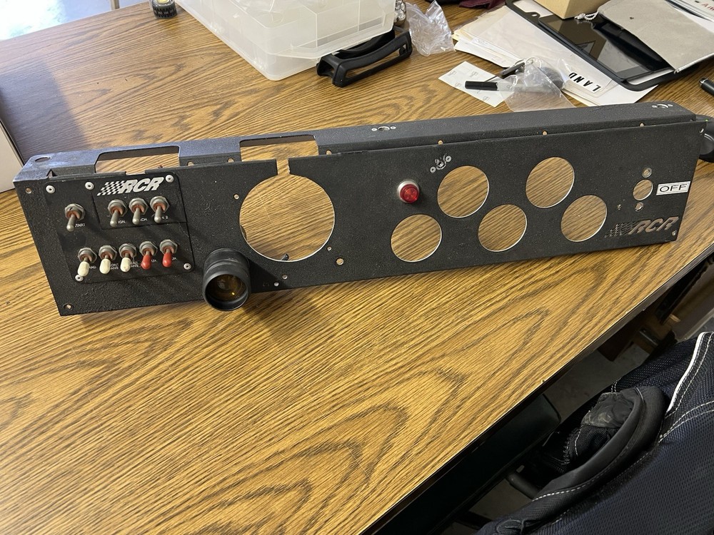 Authentic RCR (Richard Childress Racing) NASCAR dash panel assembly