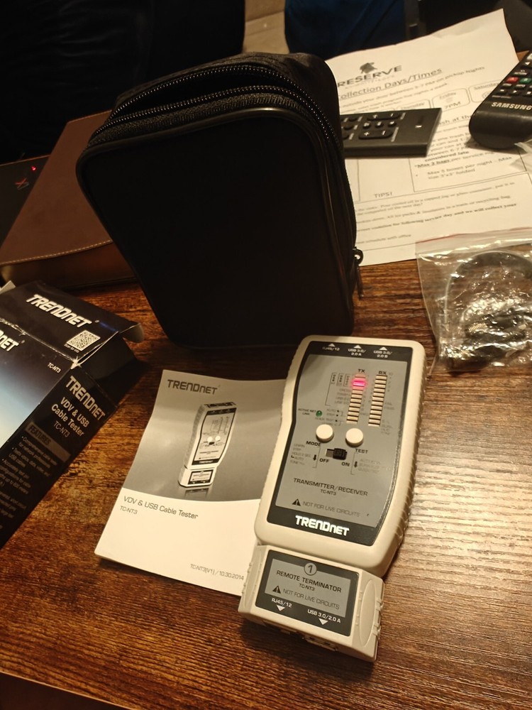 TRENDnet TC-NT3, VDV & USB Cable Tester