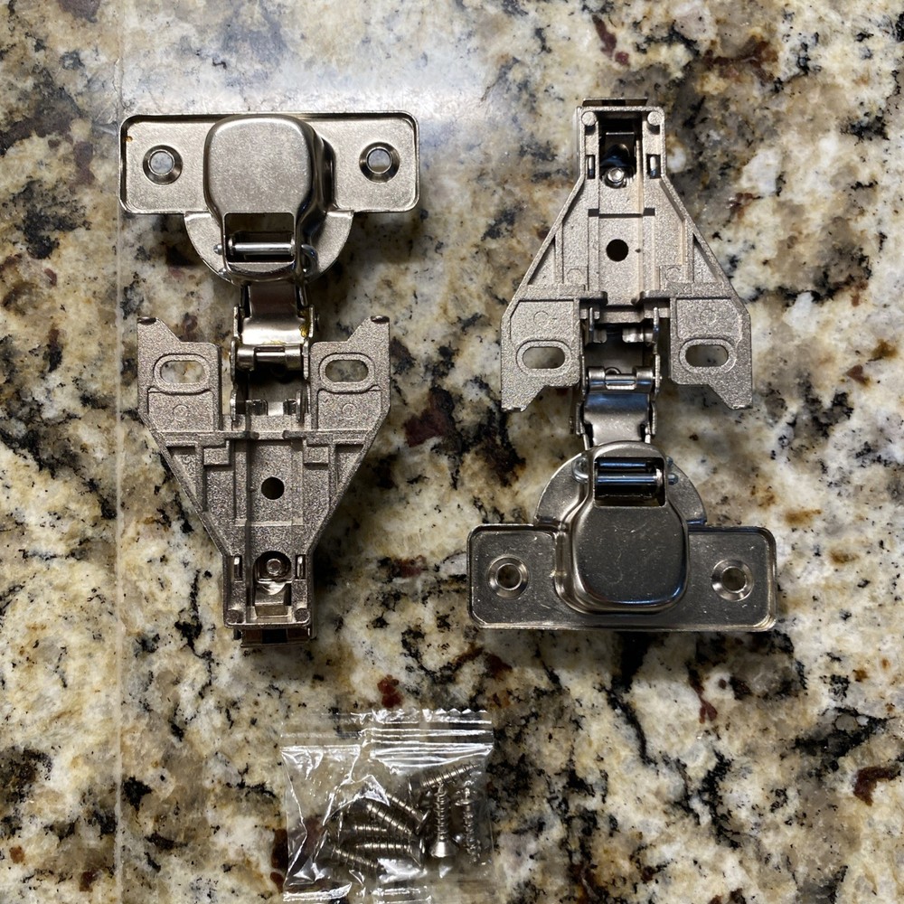 Full Overlay Soft Opening Clip On Face Frame Mounting Cabinet Hinge 1 pair