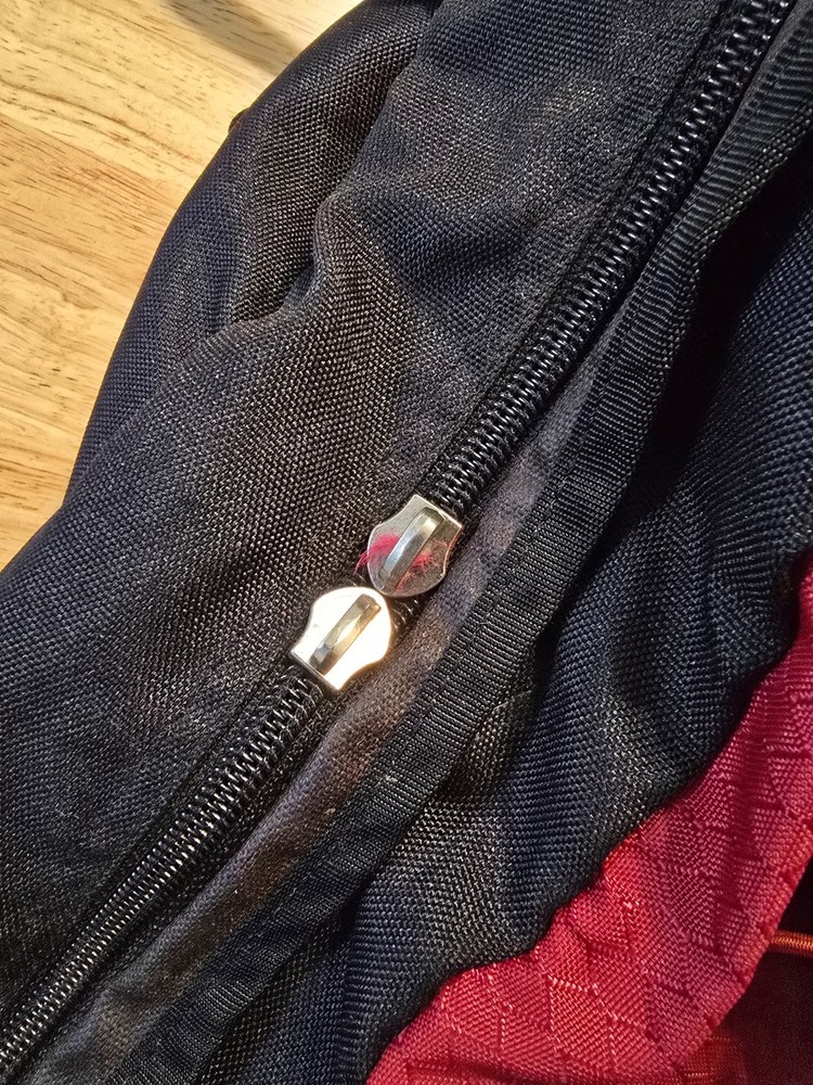 Eddie Bauer Trail Backpack Red and Black