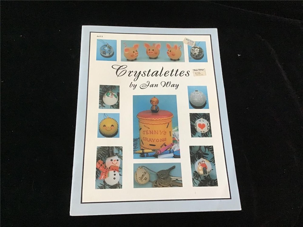 Crystalettes by Jan Way 1982 Craft Pattern Booklet