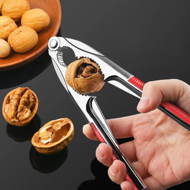 Nutcracker for Nuts,Nut Cracker Tool for Walnut,Pecan,Macadamias,Hazelnuts, Almo