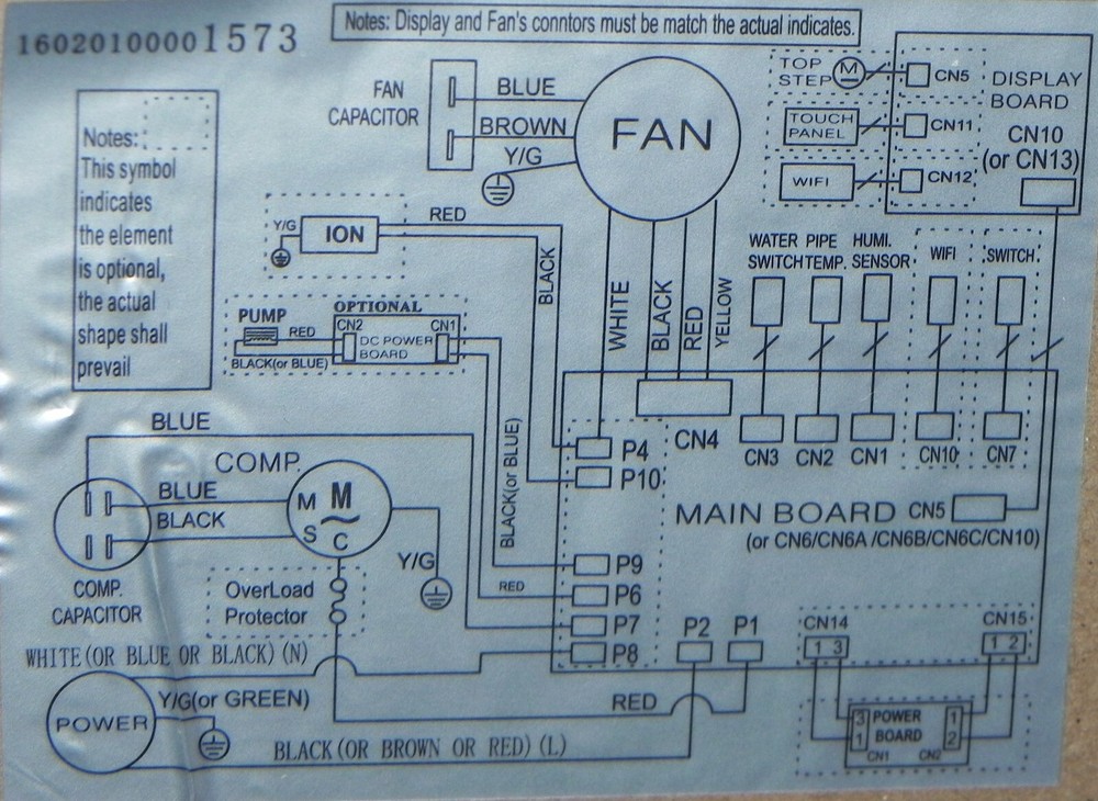 VREMI Dehumidifier Parts: Main Control & Board