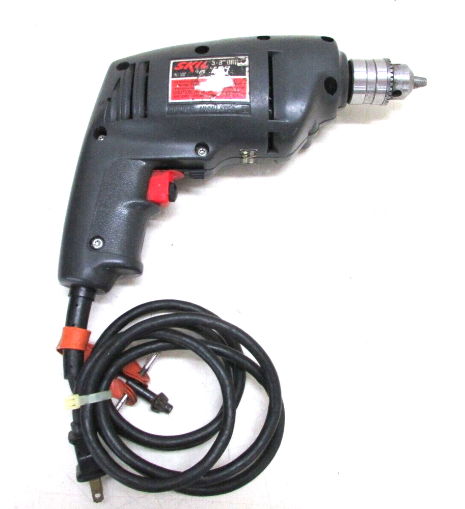 SKIL 3/8 in. REVERSIBLE DRILL MODEL: 457 WITH TRIGGER SPEED CONTROL