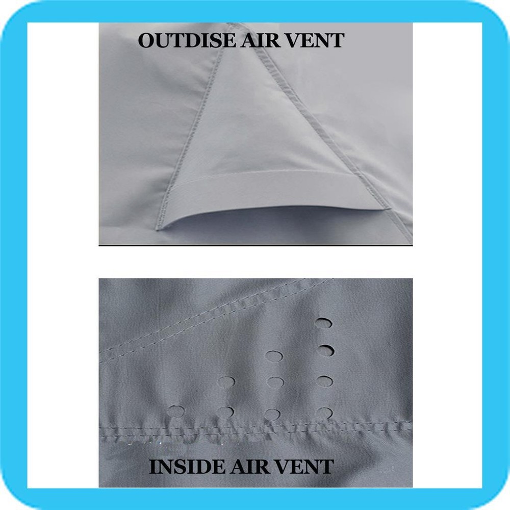 GREY BOAT COVER FOR LOWE 1860 VPT 2005
