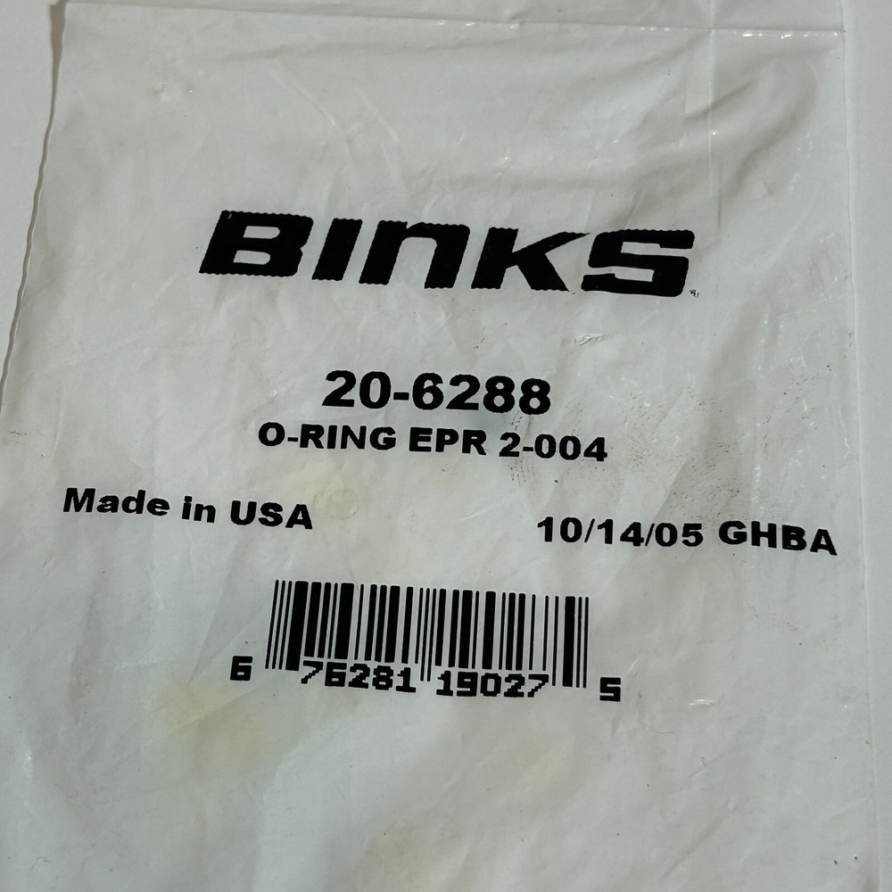 BINKS 20-6288 O-RING (D489)