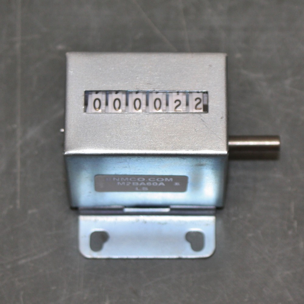 ENM Mechanical Counter M2BA60A, 6 Digit, Right Hand, 8.3 Counts Per Second