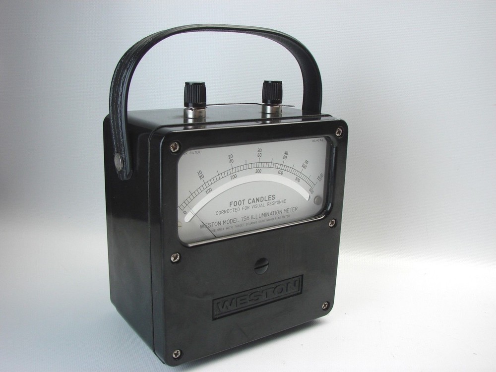 Weston #756 Illumination Meter ft-candles