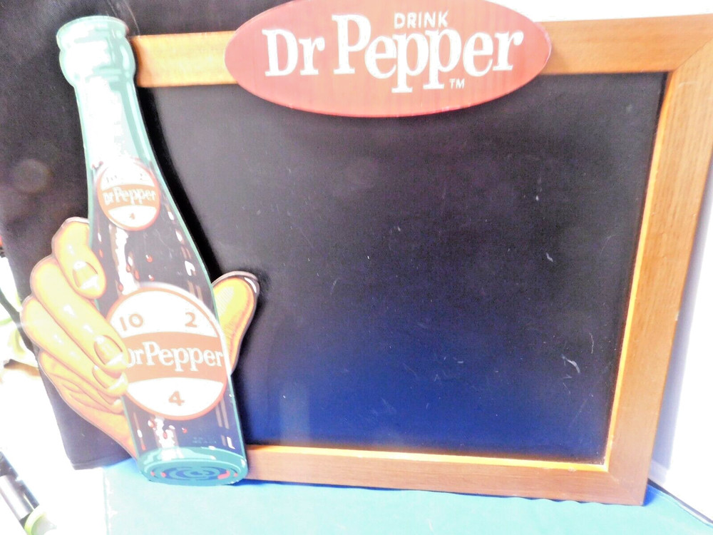 DR. PEPPER WALL CHALK SIGN