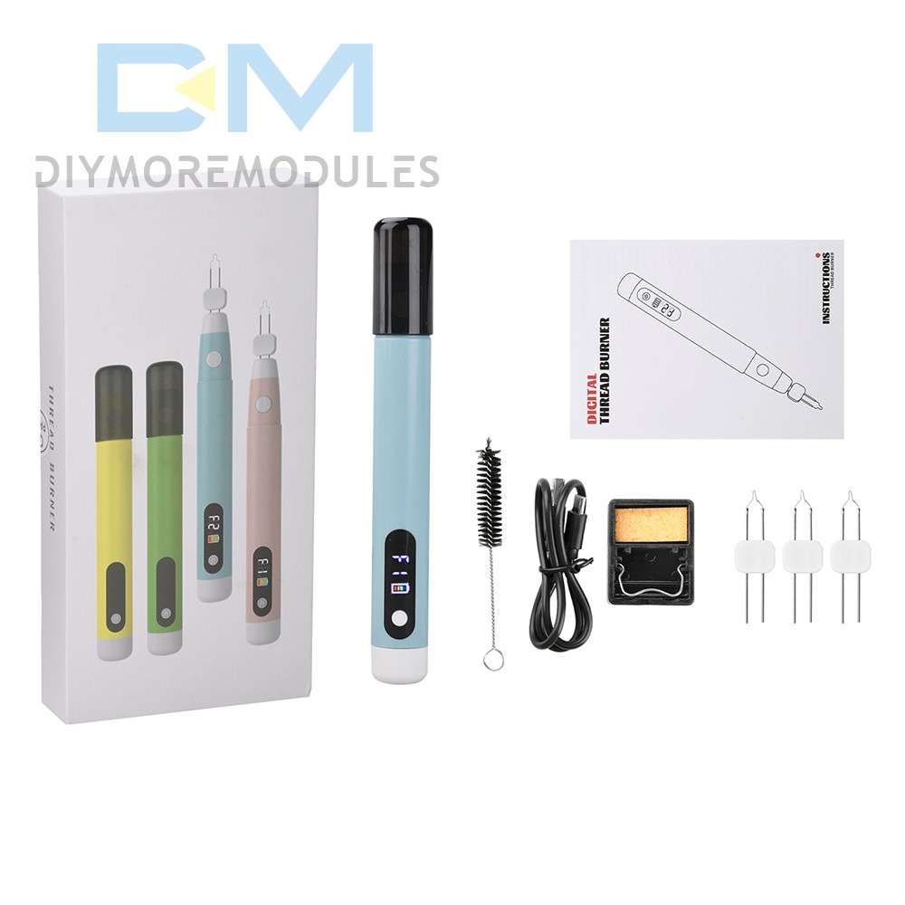 USB Wireless Thread Burner 1100mAh Quick-Heating Power Indicator Waxing Pen kit
