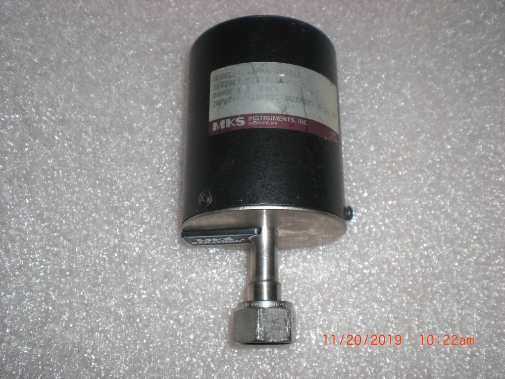 MKS 127AA-00001E Baratron  1 Torr