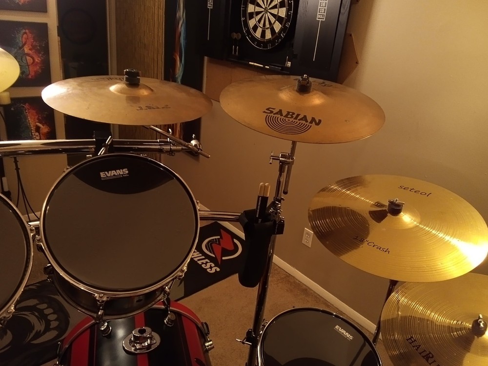 Full 8pc Pdp Custom Kit And Gibraltar Rack