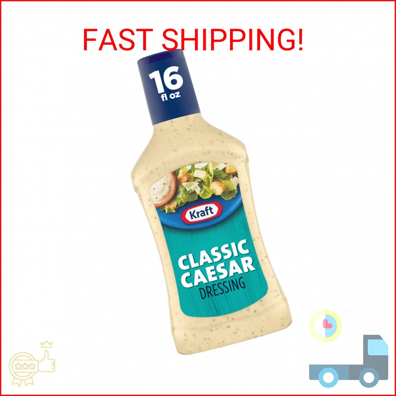 Kraft Salad Dressing, Caesar, 16 oz