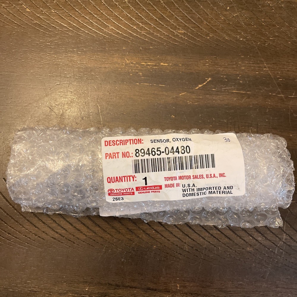 Genuine Toyota Oxygen Sensor 89465-04480