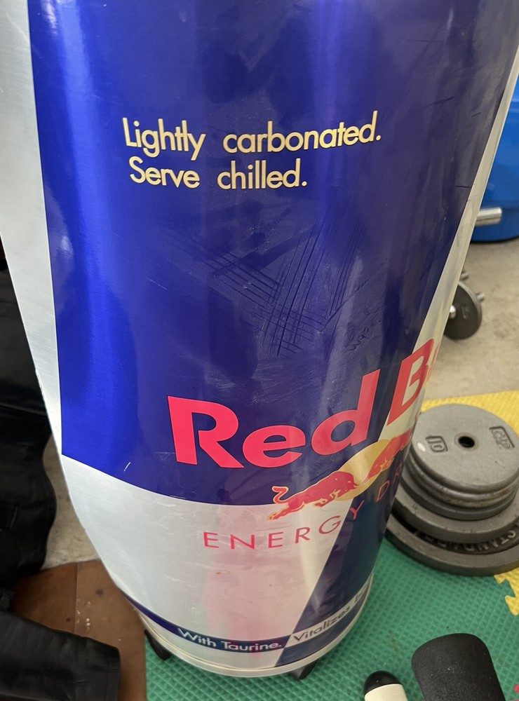 Red Bull Cooler on Wheels - Local Pickup