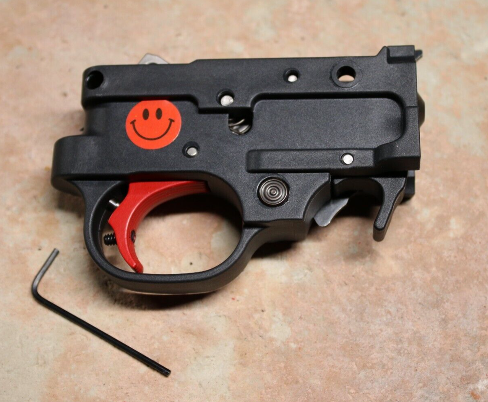 Hornet Custom Black Max RED/OTTO Ruger 10/22 Trigger Assembly