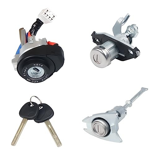 Ignition Switch Lock Cylinder Compatible with 2009-2014 Hyundai Sonata 2011