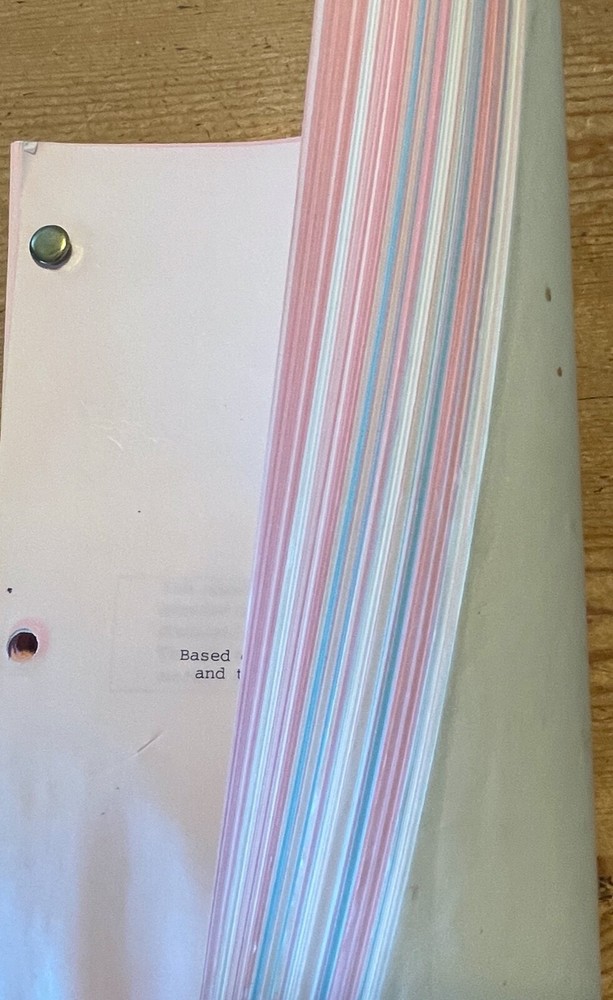 AMERICAN WEDDING MOVIE SCREENPLAY SCRIPT ORIGINAL ADAM HERZ