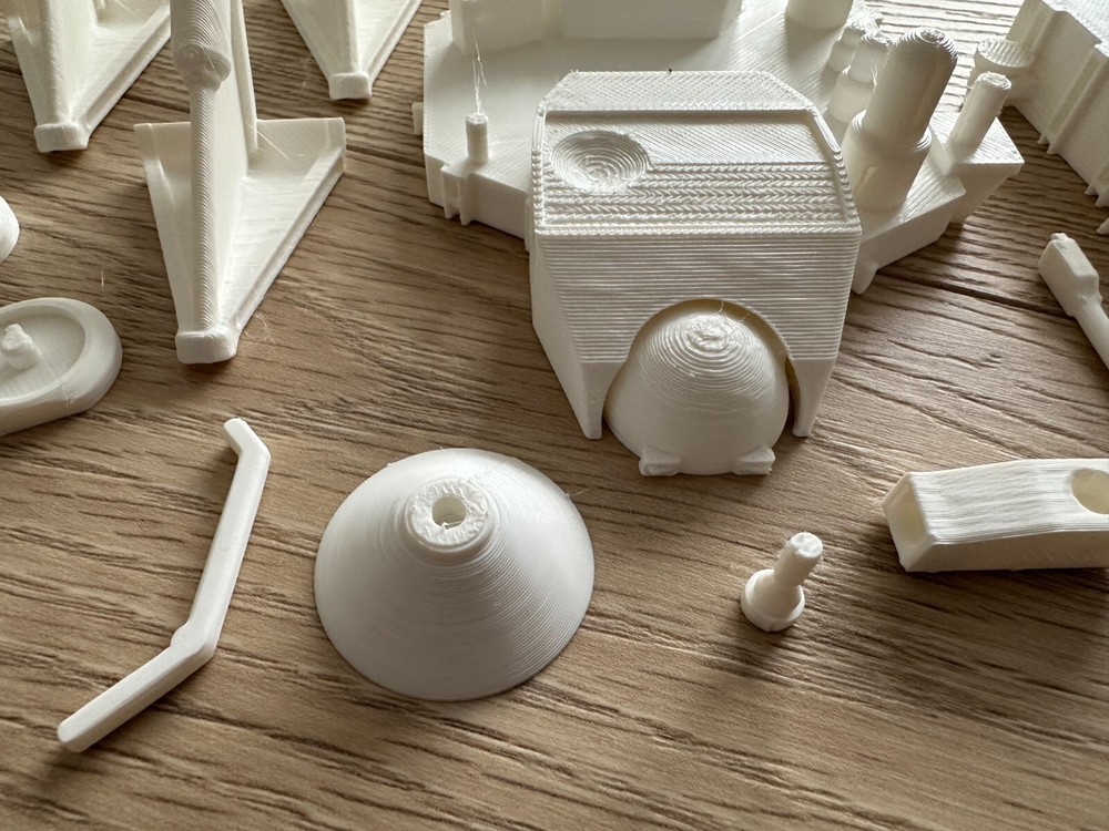 3d printed Nasa Viking lander 1:4