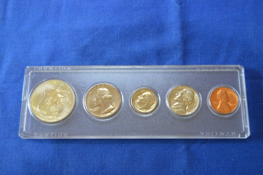 1965 Birth Year Set  Includes 40% Silver Kennedy Half 65-6