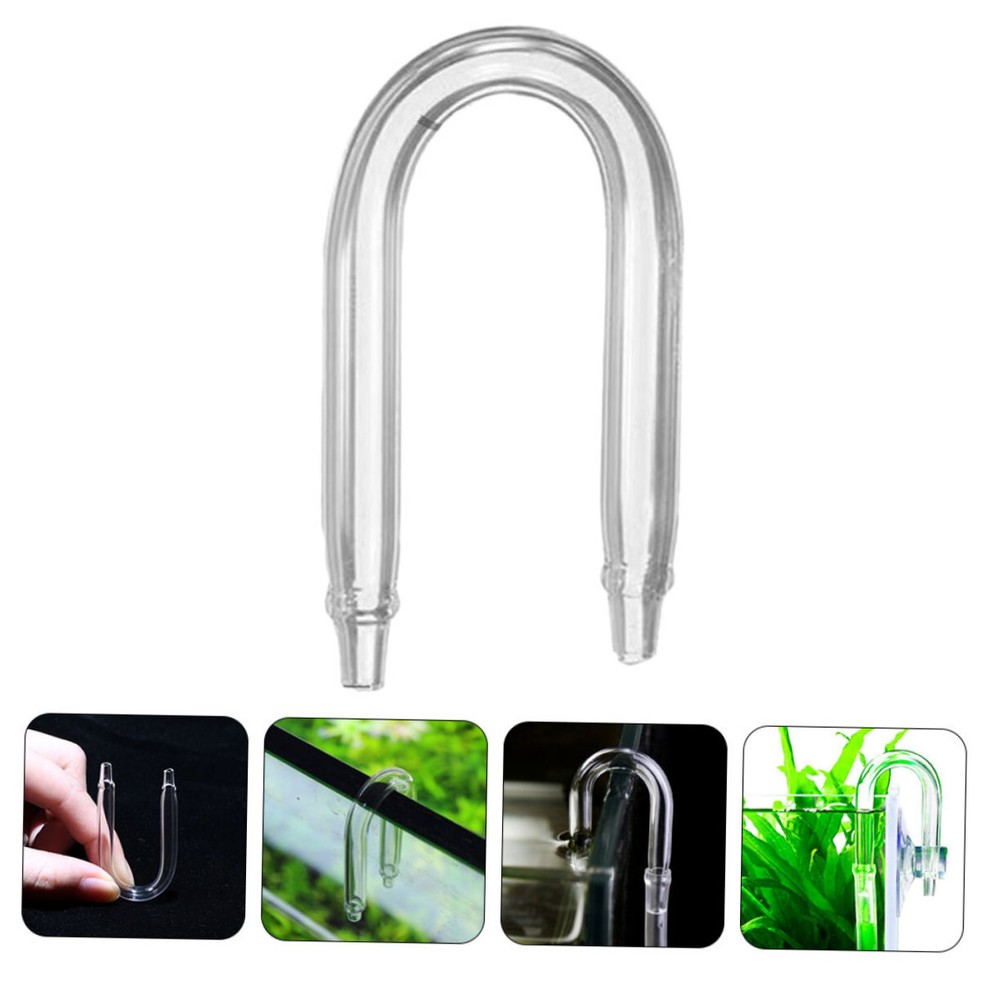 Aquarium Plants Co2 Diffuser Fish Tank U-shaped Tube Connector System