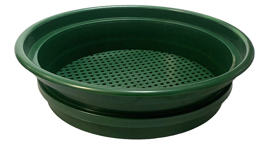 Classifier Screen | Plastic Mesh | 1-4" Sifting Pan Earth Material Sifter Stacks