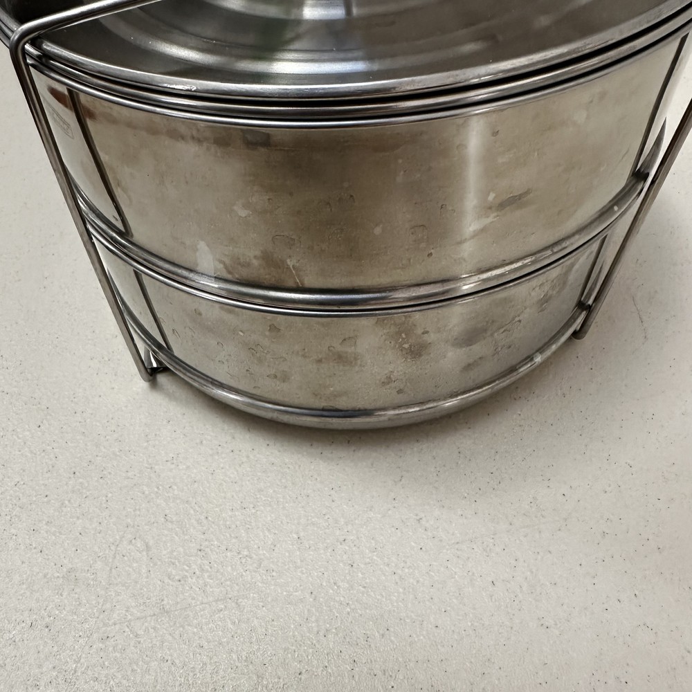 KOYSAS Pressure Cooker Stackable Steamer Insert Pans With Handle-No Instructions