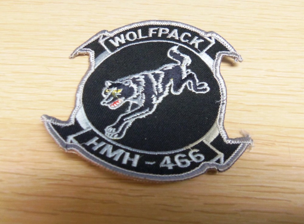 US Marine Corps - Wolfpack HMH-466 Embroidered Patch
