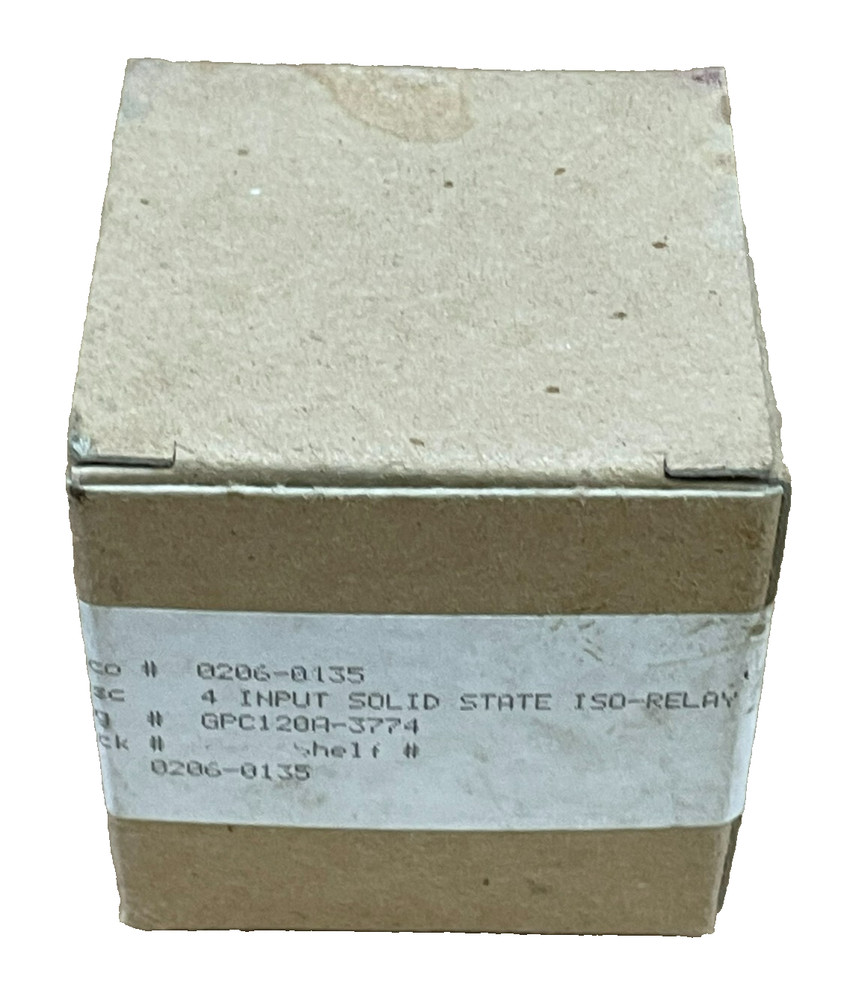 ESCO ISO-1004 4 Input Solid State Isolation Relay