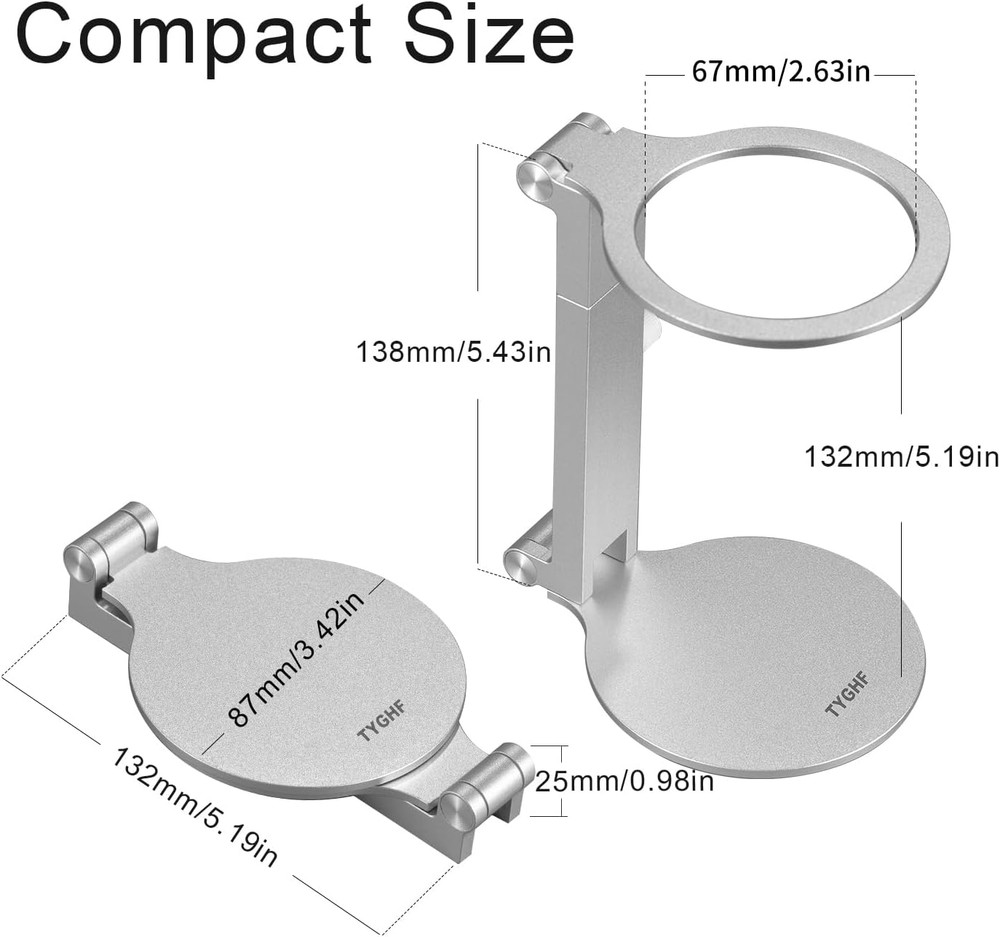 Adjustable Portable Espresso Machine Stand for Coffee Makers and Grinders