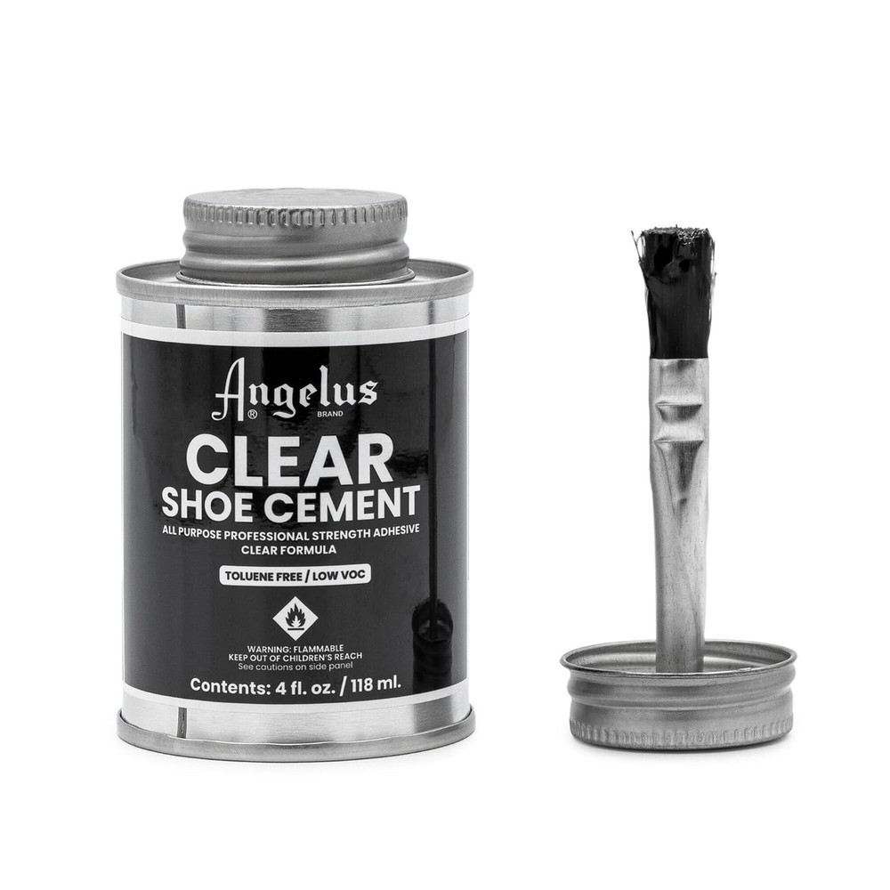 4oz Quick-Drying Clear Shoe Cement Glue - Ultimate Waterproof Repair Solution