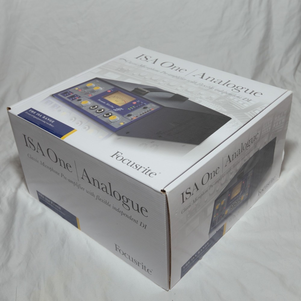 Focusrite ISA One Analog Microphone Preamp with Power Supply