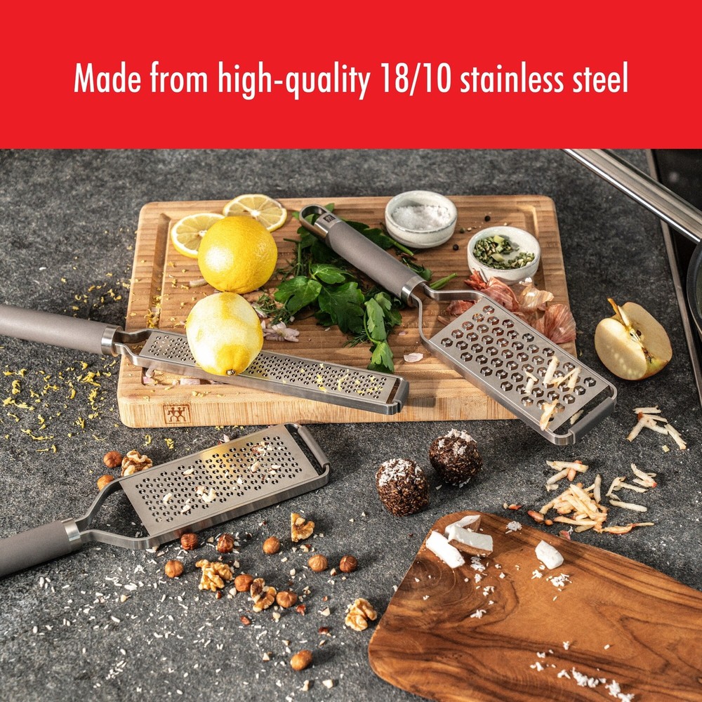 ZWILLING PRO Grater, zester, grey - 1 unit