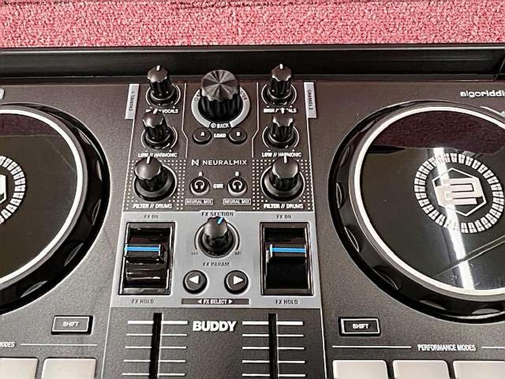 RELOOP BUDDY Compact 2-Deck DJ Controller w/ Box Accessories Tested JP MG01 8.0