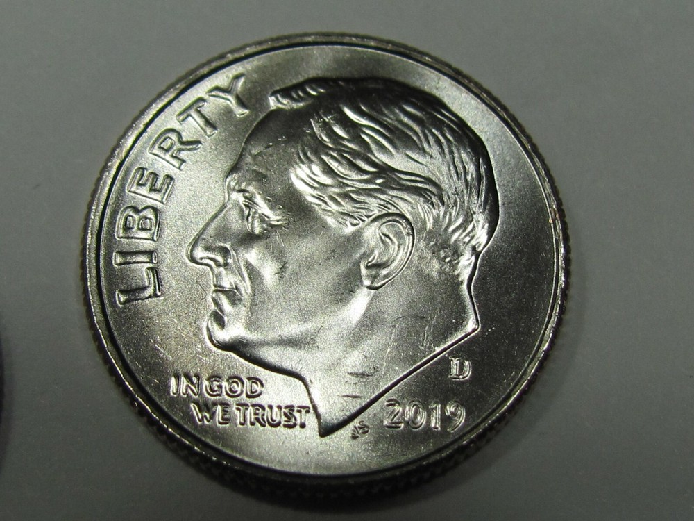 2019 D Uncirculated Roosevelt Dime