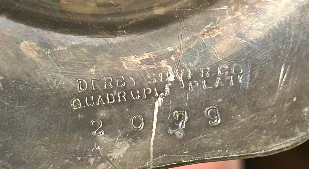 Vintage Derby Silver Company Silver plate Goblet