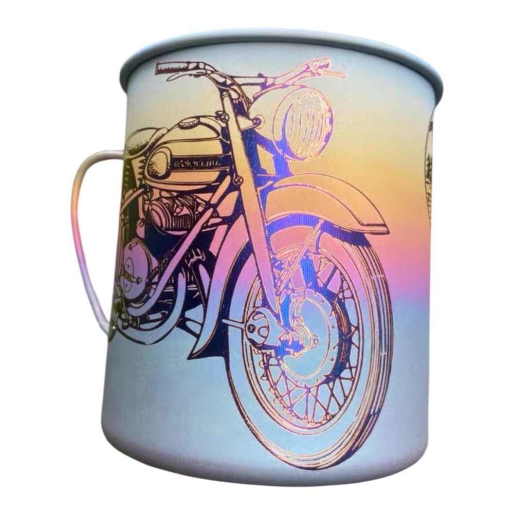 Snow Peak Titanium Mug 450ml Custom Design Camping Cup Ultralight