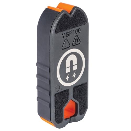 Klein Tools MSF100 Magnetic Stud Finder and Level, Compact, Single, Orange