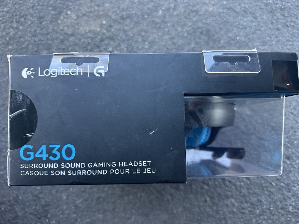 Logitech G430 Black/Blue Over the Ear Gaming Headset