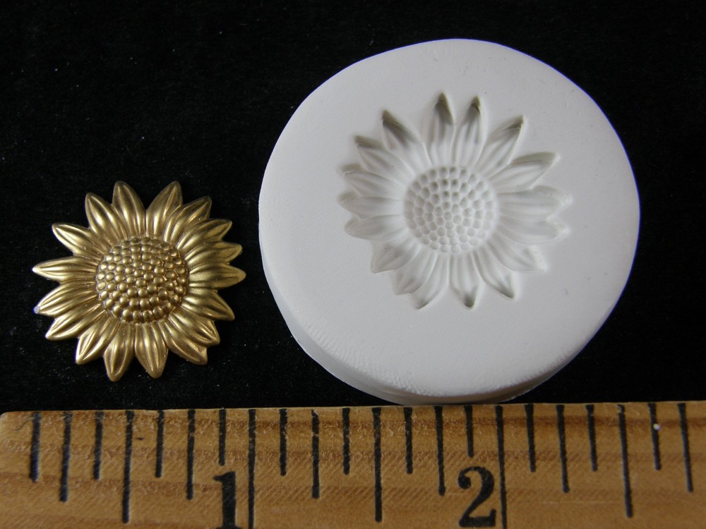Sunflower Polymer Clay Mold (MD1441)