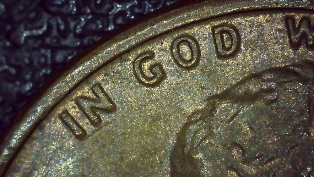 1978 D Lincoln Penny error filled mintmark