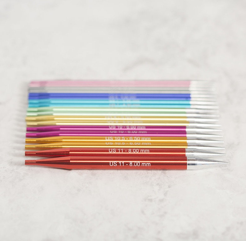 New Prism Aluminum Options Interchangeable Needle Set by ₭nit P͛icks