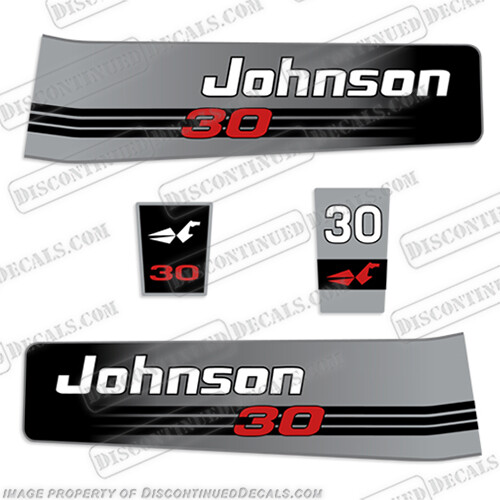 Fits Johnson 1992-1994 30hp Decals 2 Cylinder