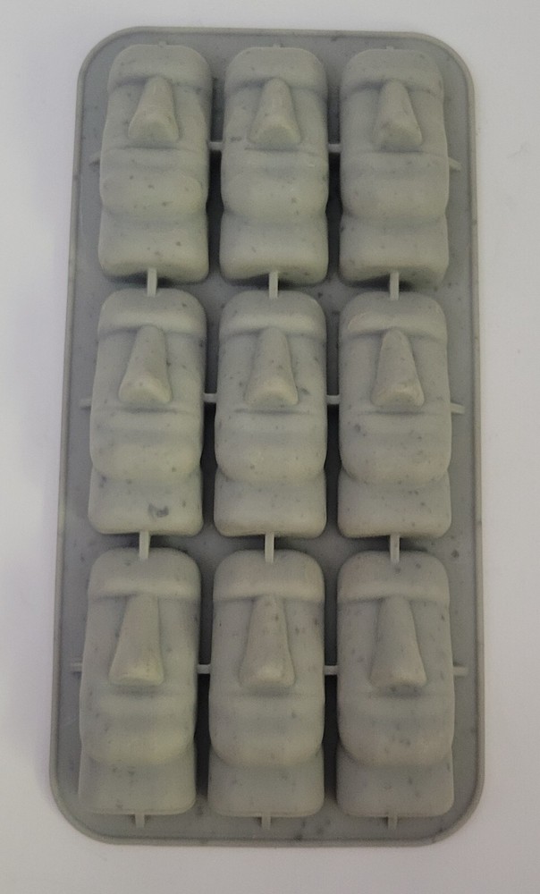 Tiki Mold Head Silicone Ice Cube Tray Chocolate Mold