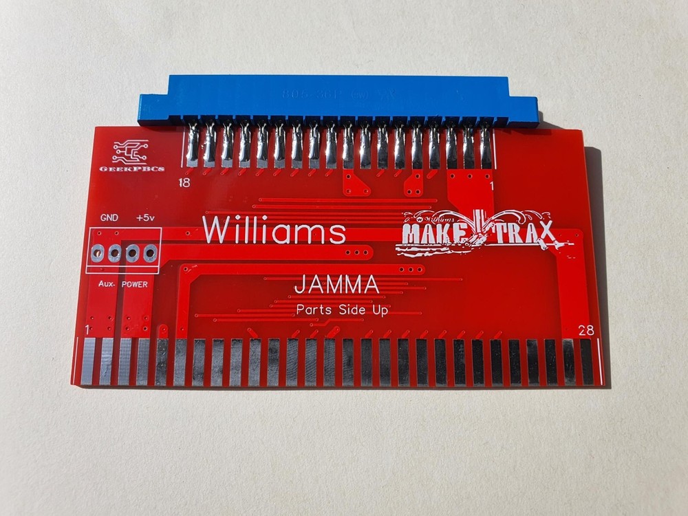 Williams Make Trax Jamma Adapter Brand New