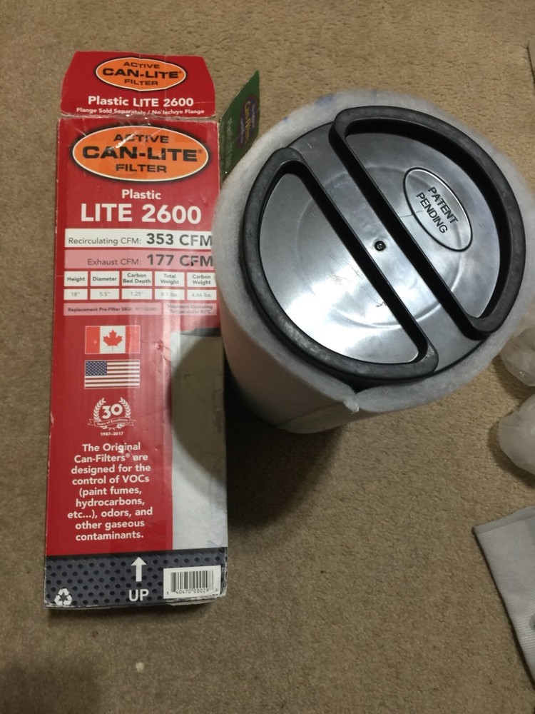 Active Can-LITE Filter Plastic Lite 2600 353 CMF 18" (Open Box) 1102040