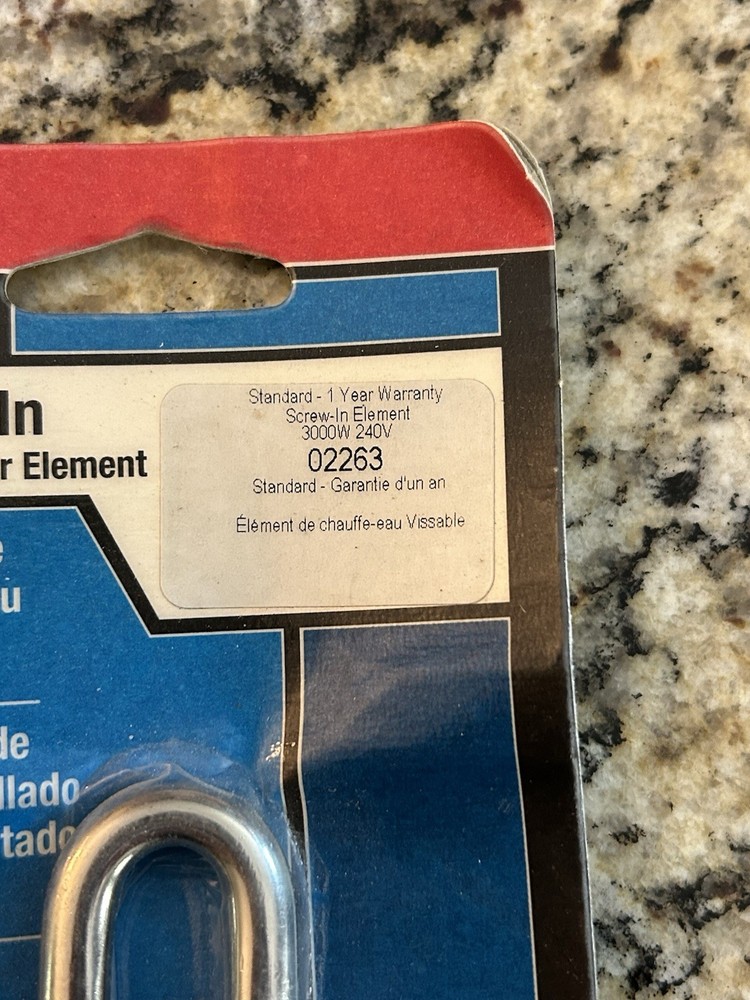 Camco Water Heater Element